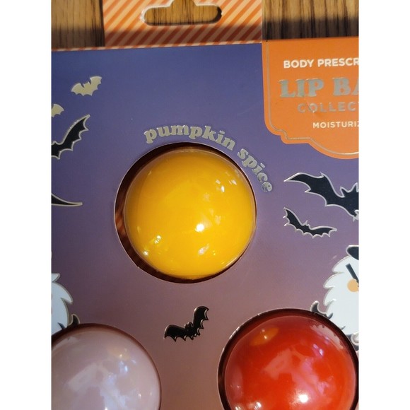 Body Prescriptions~3 Halloween Lip Balm Pumpkin Spice Apple Cider Cinnamon Sugar - Picture 3 of 5